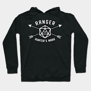 Ranger Hunter's Mark Polyhedral D20 Dice Hoodie